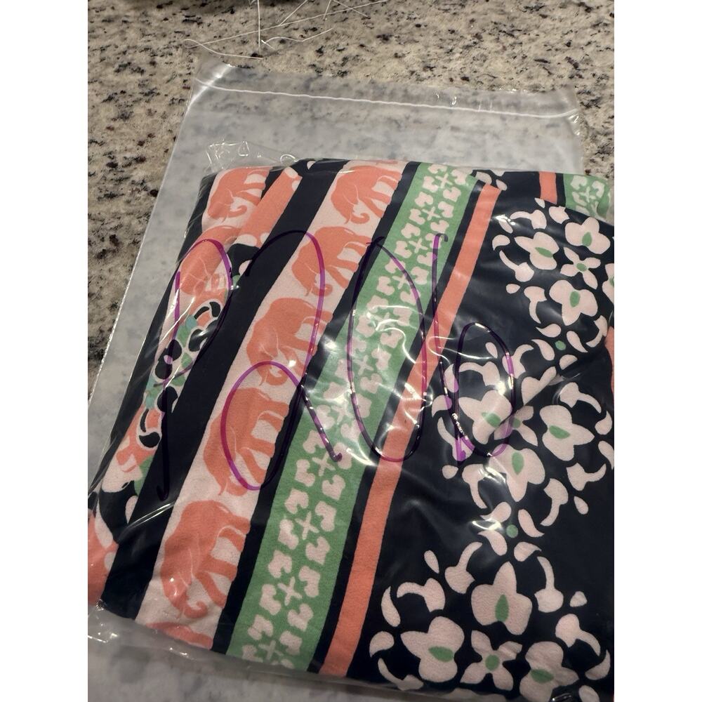 Crown & Ivy Women’s Coral Floral Shift Size XL Ruffle Sleeve - Picture 5 of 5
